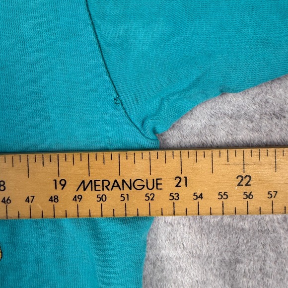 Vintage Nature Shirt Mens Large Teal Preserve Our Wetland Wilderness Dragonfly - Picture 14 of 14